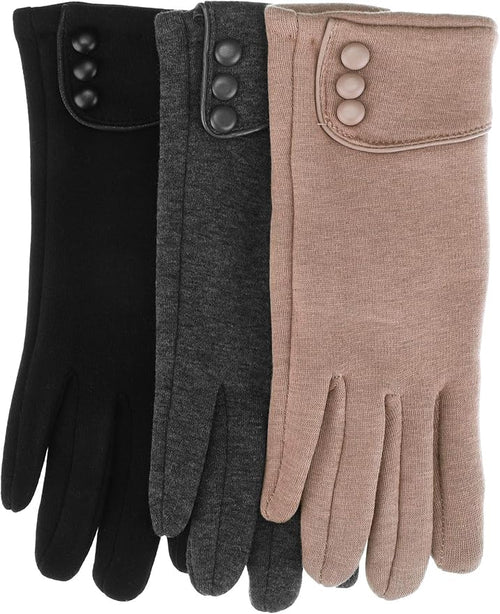 Womens Gloves Winter Touchscreen Texting Phone Windproof Gloves Warm Fleece Lined Cold Weather